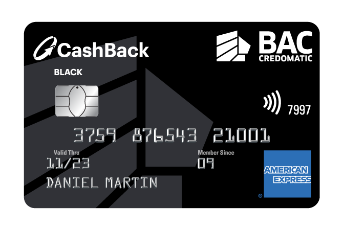 Tarjeta Cashback Black Premium