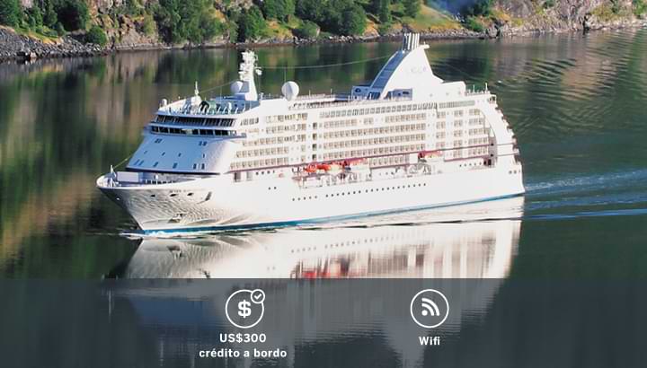 Viajes en crucero con platinum card AMEX
