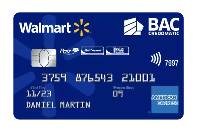 Tarjeta Walmart Clasica
