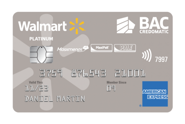Tarjeta Walmart Platinum