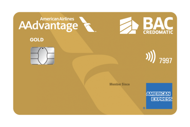 Tarjeta de crédito AAdvantage AMEX gold