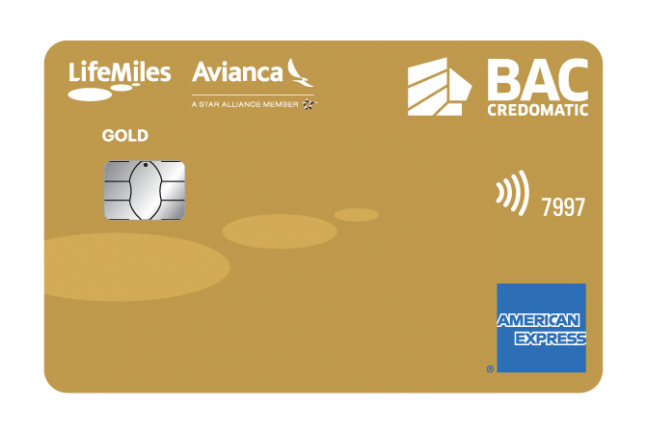Tarjeta de crédito LifeMiles Gold AMEX