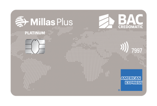 Tarjeta de crédito MillasPlus Platinum AMEX