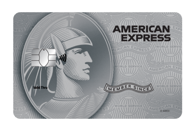 Tarjeta de crédito nuevo plástico American Express Platinum