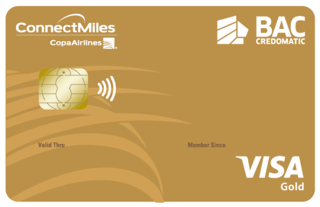 Tarjeta ConnectMiles Visa Dorada