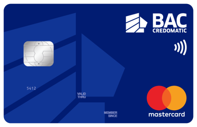 Tarjeta BAC Credomatic MasterCard Clásica