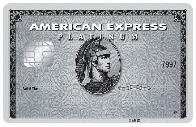 Tarjeta BACCredomatic, The Platinum card de American Express