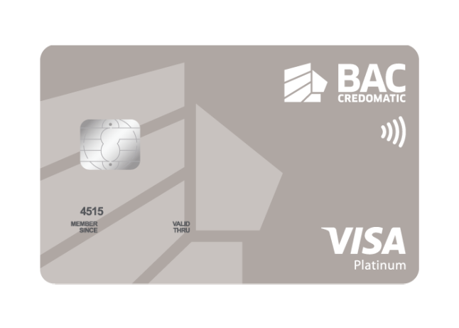BAC Credomatic visa platinum