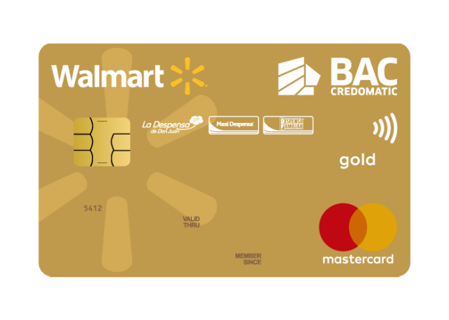 Tarjeta Walmart Mastercard Gold