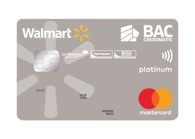 Tarjeta Walmart Mastercard Platinum