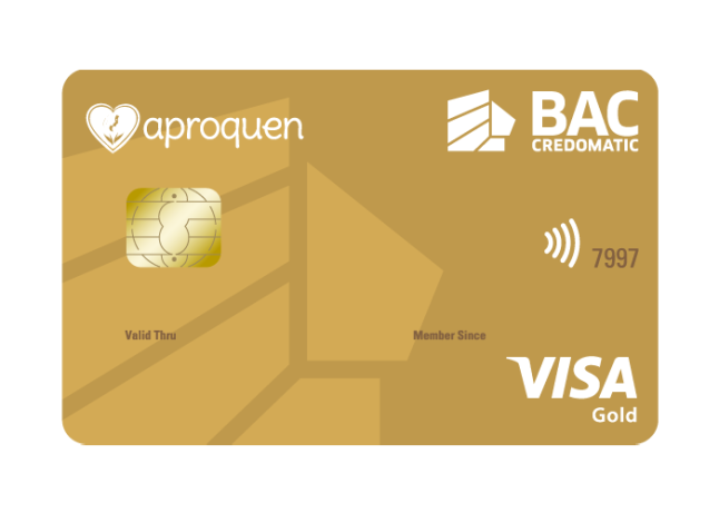 Tarjeta de crédito BAC Credomatic aproben gold visa
