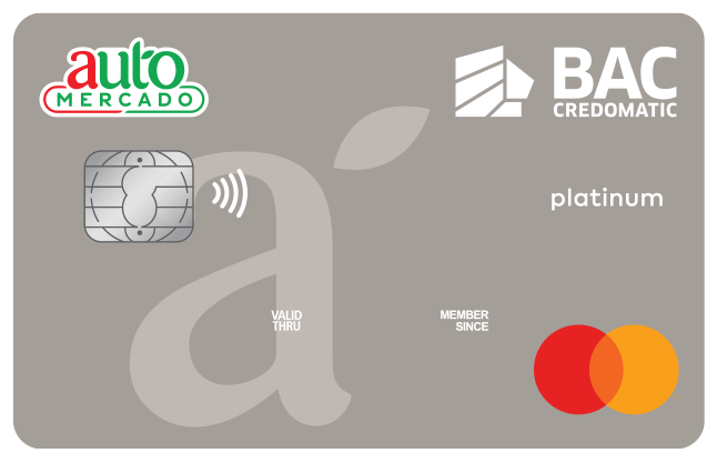 Tarjeta Automercado Platino Mastercard