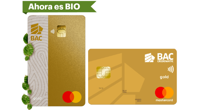 Tarjeta BIO Mastercard Gold