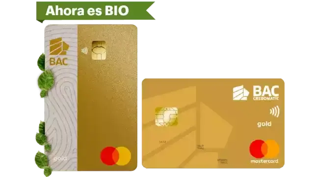 Tarjeta BIO Mastercard Gold