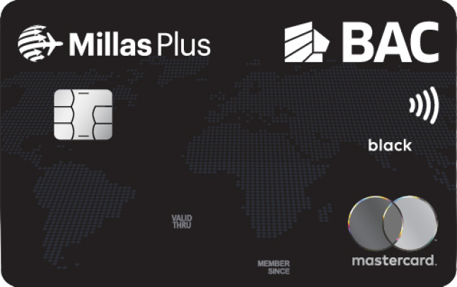 Millas Plus Mastercard_Black - frente 2