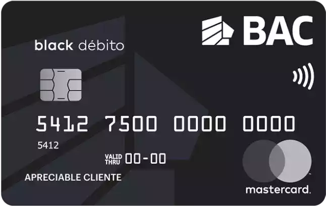 Tarjeta Mastercard Black Débito