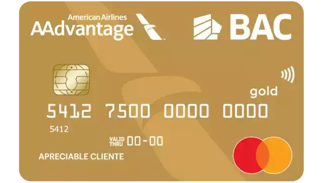 Tarjeta Mastercard AAdvantage Dorada