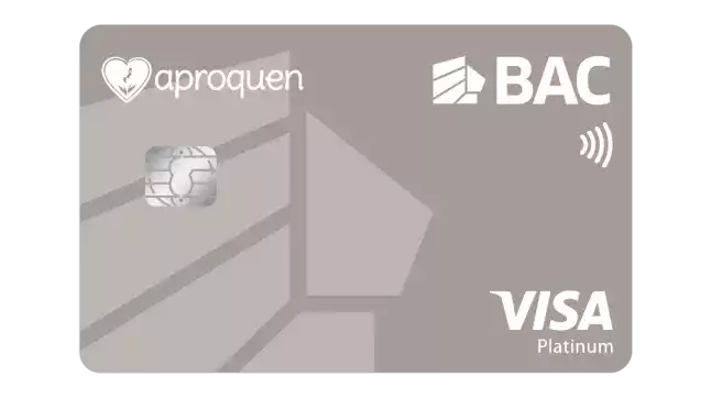 Tarjeta Visa Platinum Aproquen