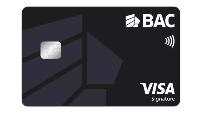 Tarjeta Visa Signature