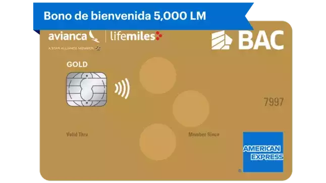 tarjeta gold lifemiles con bono de bienvenida