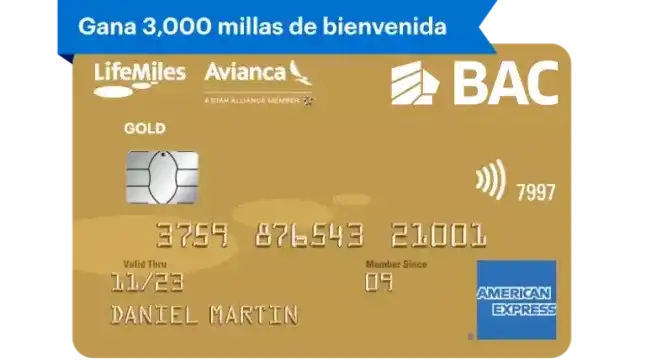 Lifemiles Avianca Gold American Express
