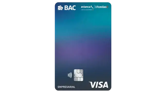 Tarjeta LifeMiles empresarial de BAC Honduras