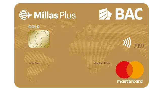 Tarjeta Mastercard Millas Plus Gold