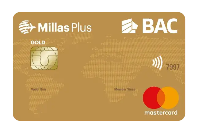 Tarjeta Mastercard Millas Plus Gold