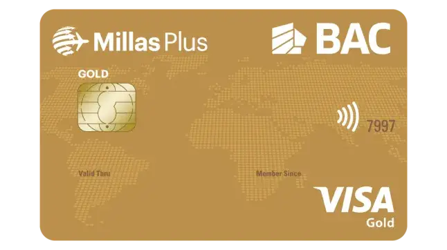 Tarjeta VISA Millas Plus Gold