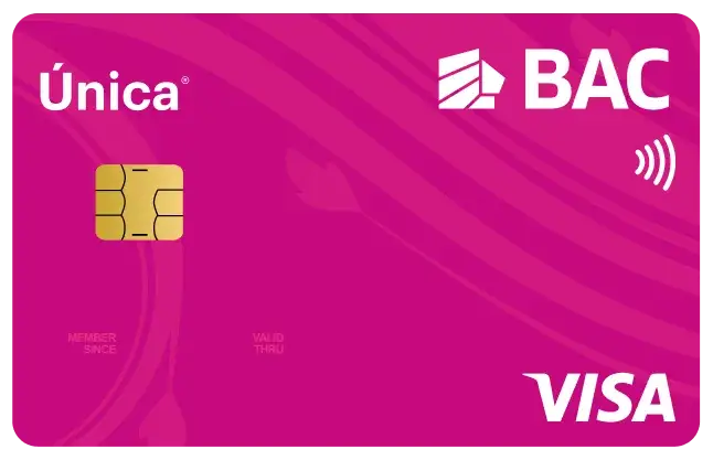 Tarjeta Única Visa de BAC Honduras
