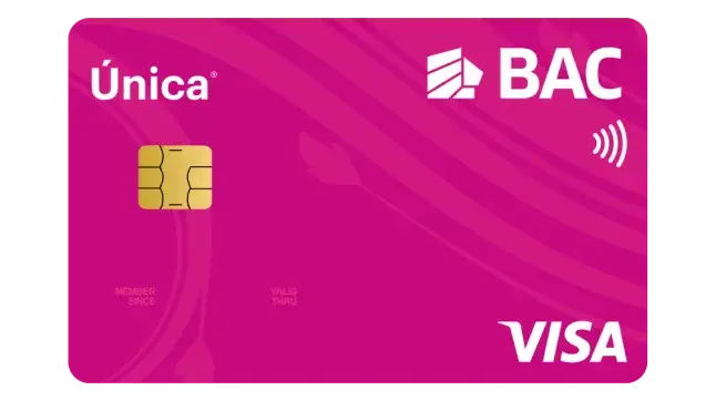 Tarjeta Única Visa de BAC Honduras