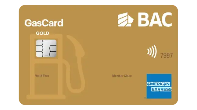 Tarjeta de crédito GasCard Gold American Express