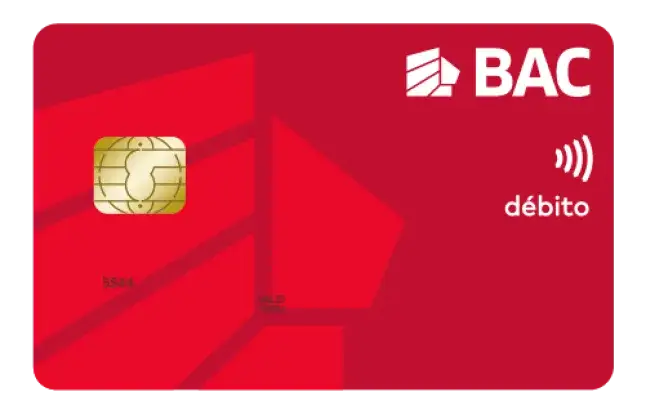 Tarjeta Debito BAC 