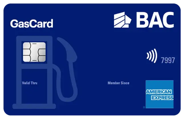 Tarjeta de crédito Amex GasCard