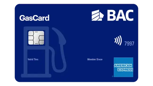 Tarjeta de crédito AMEX GasCard