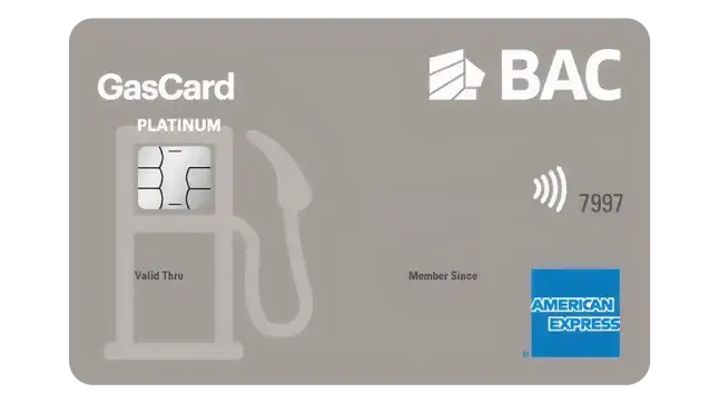 Tarjeta de crédito AMEX GasCard