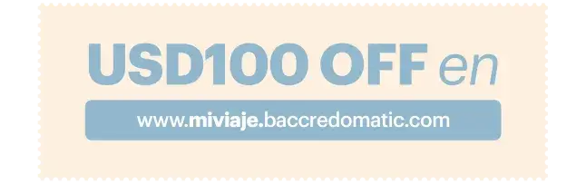 USD100 OFF en Mi Viaje 