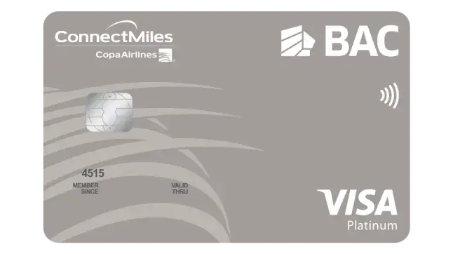 Tarjeta de Crédito Visa ConnectMiles Platinum