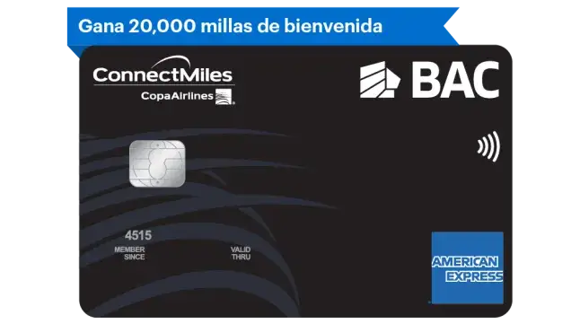 Tarjeta de Crédito ConnectMiles Infinite AMEX 