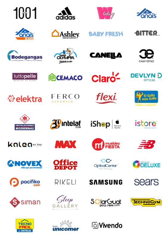 Comercios participantes Cuotas BAC