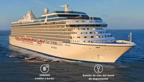 Viajes en cruceros Oceania con The Platinum card AMEX