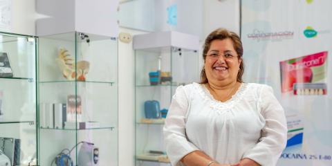 Mujer acelera