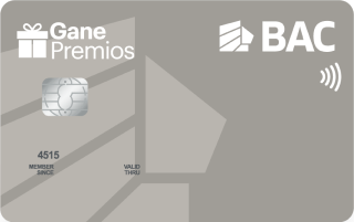 Tarjeta Gane Premios platino