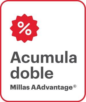 Acumula Doble Millas AAdvantage