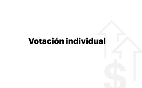 3. Votación Individual