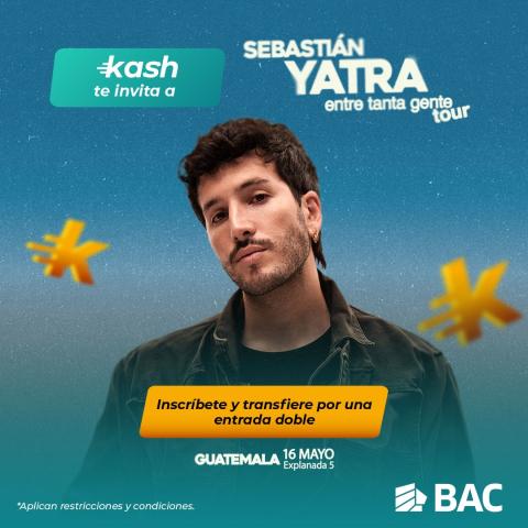 Gana concierto Yatra con Kash