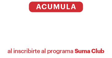 ¡Acumula el DOBLE de Puntos BAC en Suma!