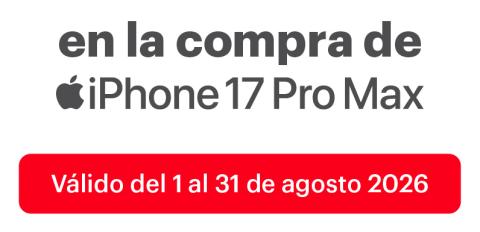 en la compra de iPhone 17 Pro Max 