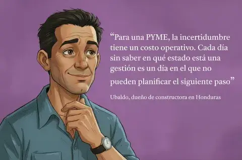 hombre diciendo una frase