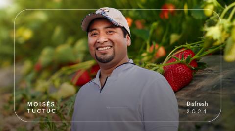 Persona ganadora de la edición 2024 de Pyme Positiva de BAC Guatemala